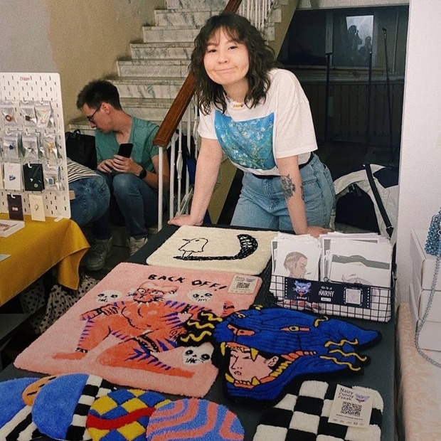 Крафтовые ковры от FunnyFreak Rugs
