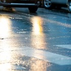 В Алматы на улице Ауэзова прорвало водопровод
