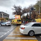 Стали известны подробности ДТП с участием двух автобусов в центре Алматы