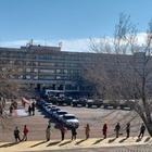 На Байконуре прошла акция в поддержку вооруженных сил России