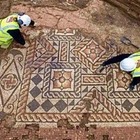 В центре Лондона нашли крупнейший участок римской мозаики