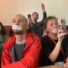 Активисты устроили флешмоб в суде во время оглашения приговора Суинбике Сулейменовой 

