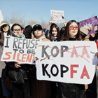 В Астане прошел феминистский митинг против насилия над женщинами