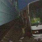 Авария поезда с автобусом: Дети находятся в тяжелом состоянии