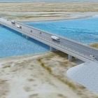 На Каспии началось строительство моста, который свяжет Туркменистан и Казахстан