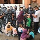 Многодетную семью, направлявшуюся к Акорде, подвергли кеттлингу
