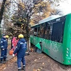 В Алматы на пересечении улиц Толе би — Абылай-хана столкнулись два автобуса