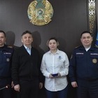 Студентка спасла мужчину из пожара в Петропавловске. Ее наградили медалью