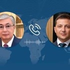 Токаев и Зеленский обсудили вопросы гуманитарных связей между странами
