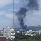 Алматыда енді салынып жатқан мектеп ғимараты өртенді