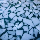 В Кыргызстане замерз берег озера Иссык-Куль
