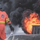 ЖК «Бухар Жырау Тауэрс» горел в Алматы