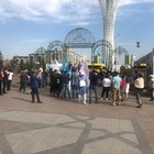 В центре столицы прошел митинг против вакцинации детей