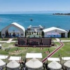 Памятник Назарбаеву убрали из культурного центра «Рух Ордо» в Кыргызстане