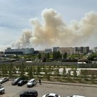 В Астане горит сухостой: Площадь пожара составила уже 15 гектаров