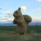 В Алматинской области соорудили копию белки с Атакента