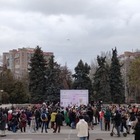 В Алматы начался митинг за права женщин