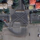 Первый диагональный пешеходный переход появился в Алматы