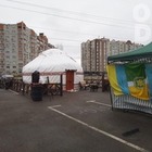 В украинском городе Буча открыли «пункт несокрушимости» в виде юрты