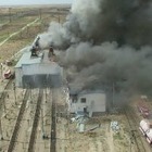 Административное здание и цех сгорели в Арысе