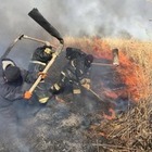 Из Актау направят вертолет для тушения пожара на Каспии
