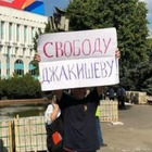 Алматинец Сергей Дуванов вышел на одиночный пикет. Его не задержали!