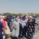 Жители села Жибек Жолы вышли на протест из-за убийства пятилетней девочки 