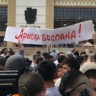 Шествие в Шымкенте продолжилось у городской площади