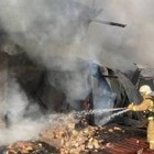 Пожар в районе алматинской барахолки ликвидировали