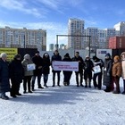 Астанчане снова вышли на акцию против застройки озера Малый Талдыколь