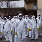 Алматинцев попросили не выходить на улицу в течение пяти часов после дезинфекции