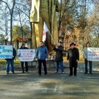 За «Сары-Аркой» прошел митинг за права трудящихся