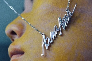 Подвеска и серьги «Алма-Ата» из хирургической стали
