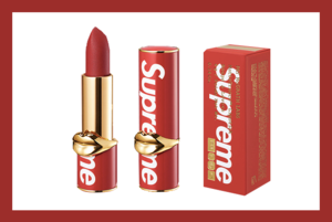 Алая помада Supreme, разработанная совместно с Пэт Макграт