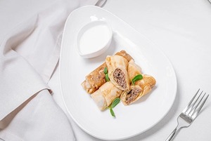7 рецептов блинов с разными начинками