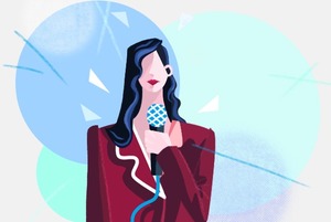 На что живет телеведущая?